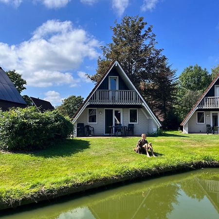 Vakantiepunt 142 - Moderne Vakantiewoning Aan Het Water! Gramsbergen Ngoại thất bức ảnh